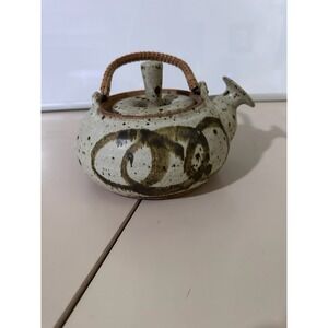 vintage Andrew Hague Studio Pottery teapot